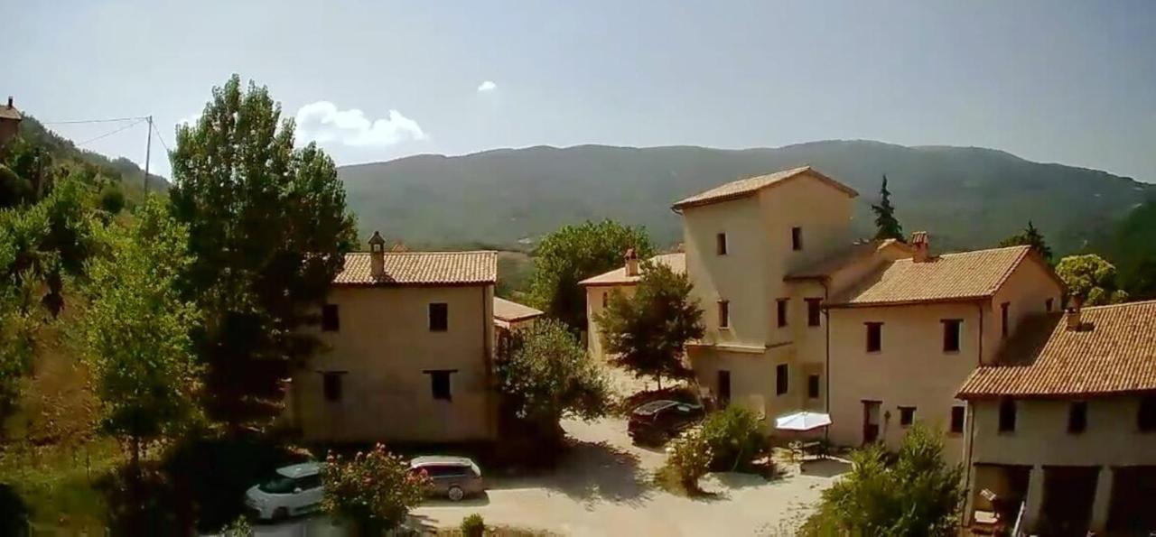 Agriturismo Il Covo Del Solengo Valtopina Buitenkant foto