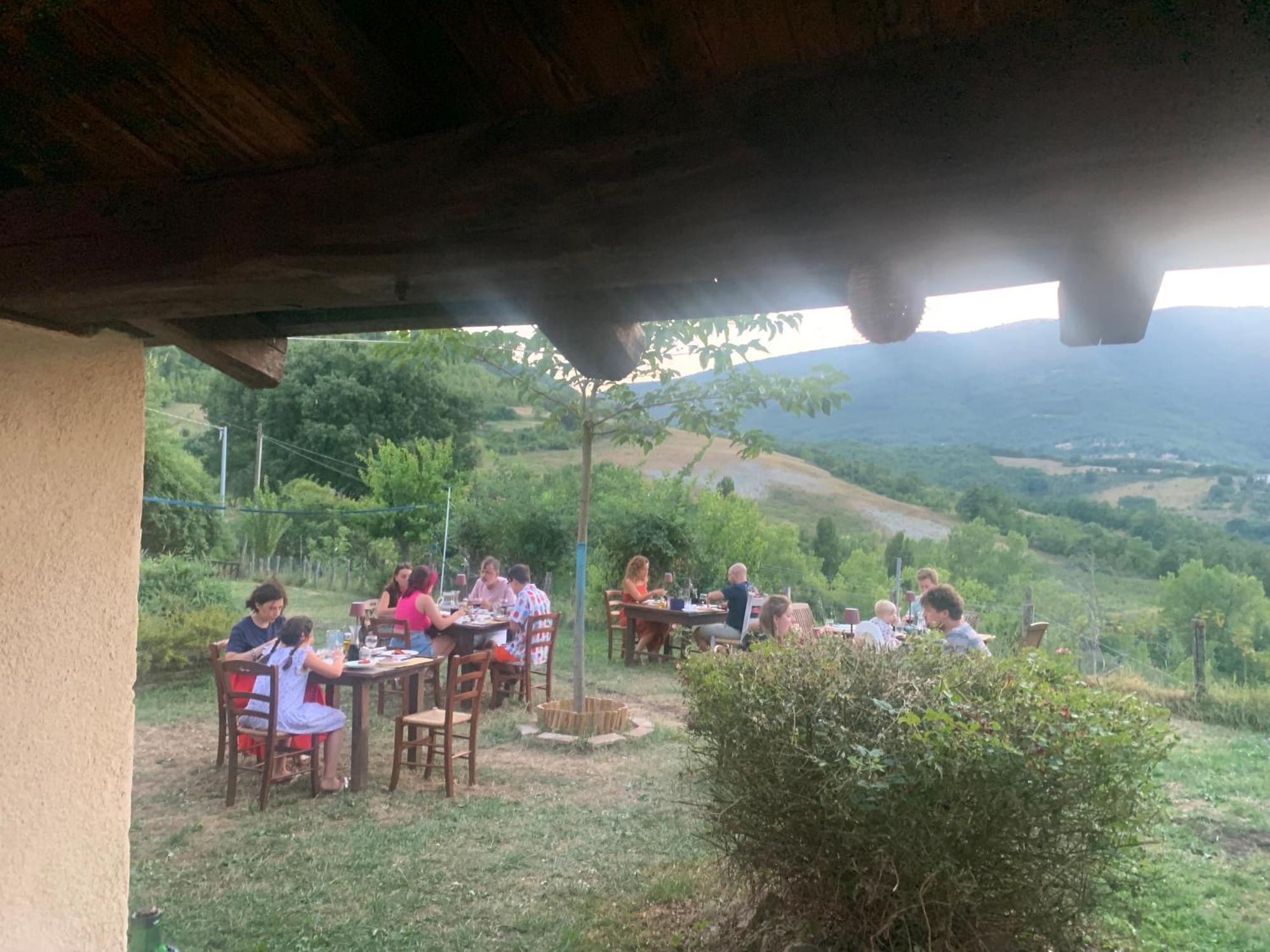 Agriturismo Il Covo Del Solengo Valtopina Buitenkant foto
